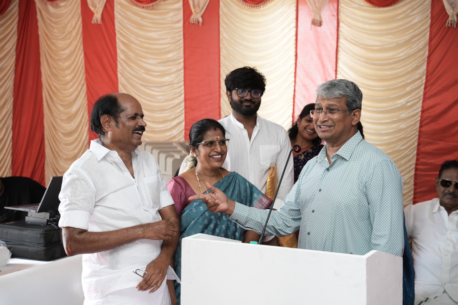 Dr. S. Manivannan during his address at the Samara inauguration